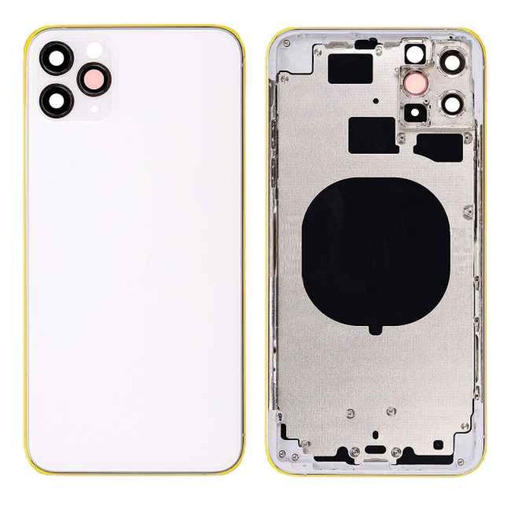 Full Housing Body Panel For Apple iPhone 11 Pro Max Silver | ORIGINAL