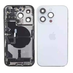 Apple iPhone 14 Pro Max Rear Housing Panel Module - Silver