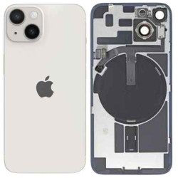 Apple iPhone 14 Rear Housing Panel Batetry Door Module - White