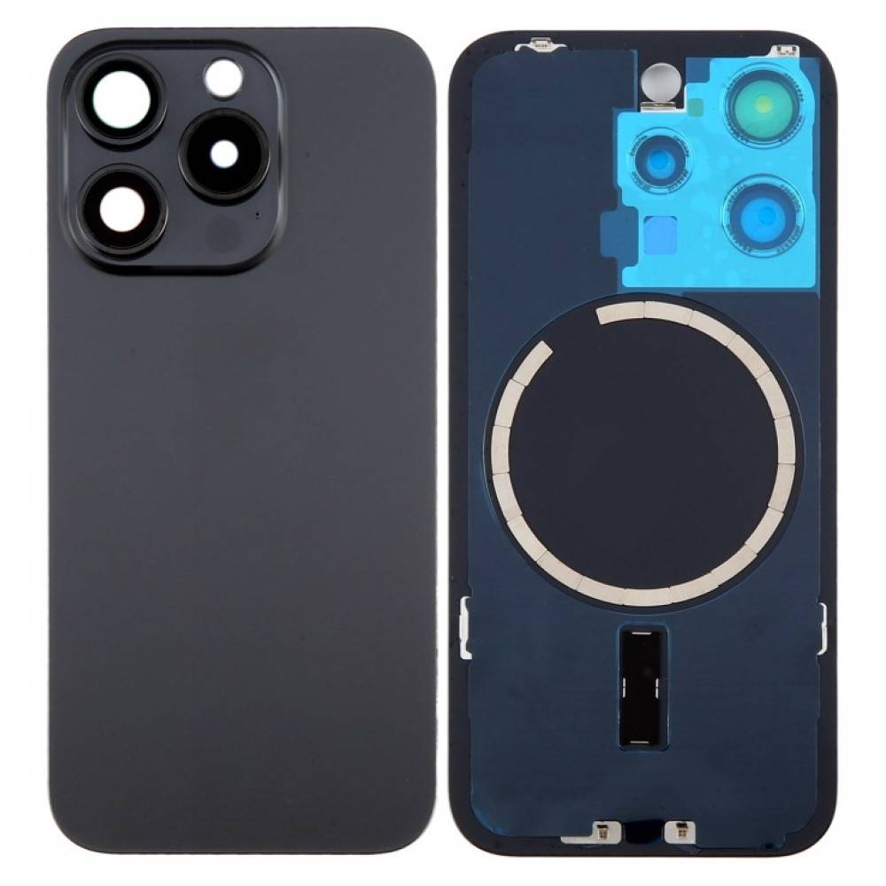 Full Housing Body Panel For Apple iPhone 15 Pro Black | ORIGINAL