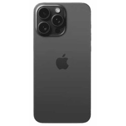 Apple iPhone 15 Pro Max Rear Housing Panel Battery Door - Black Titanium