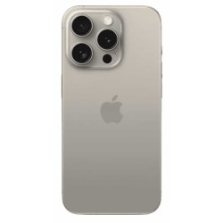 Apple iPhone 15 Pro Max Rear Housing Panel Battery Door - Natural Titanium