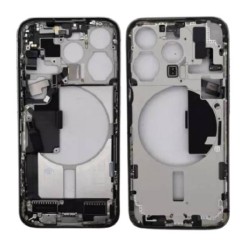 Front Frame Middle Chassis For Apple iPhone 15 Pro Black | ORIGINAL