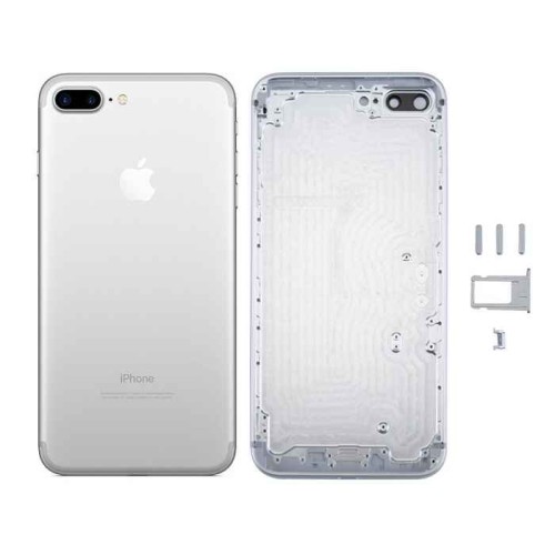 Apple iPhone 7 Plus Rear Housing Panel Module Silver - Cellspare