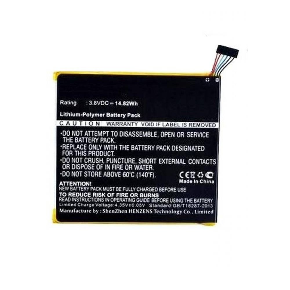 Vhbw Batteria Ricambio Per Asus ME372CG, PadFone 7, FonePad 7 | 3950mAh, 3,8V, Li-Poly | Sostituisce C11P1310