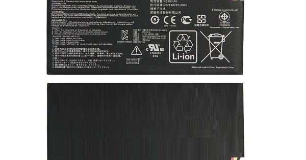 Nouvelle batterie d'ordinateur portable d'origine C11-ME370TG 3.75