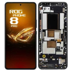 Asus ROG Phone 8 Pro LCD Screen With Frame Module - Black