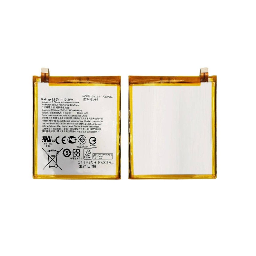 Ricambio Batteria ZenFone 3 Batteria Sostitutiva Per Asus ZenFone 3 - 2650mAh, Compatibile Con ZE520KL E ZB501KL, Nuova E Originale Batteria Per ZenFone 3 ZB501KL - Foto 12