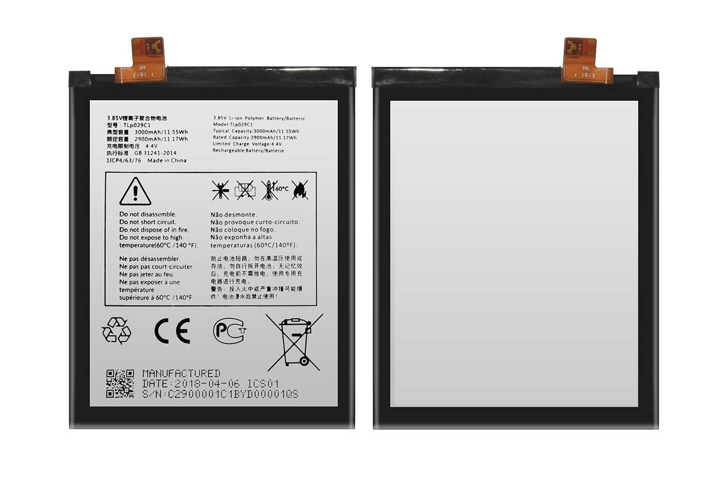 Blackberry KEY2 LE Battery ORIGINAL Cellspare