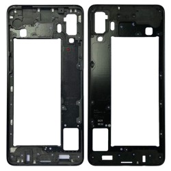 Samsung Galaxy A8 Star Middle Frame Housing Panel Module - Black