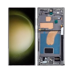 Samsung Galaxy S23 Ultra LCD Screen With Frame Module - Green
