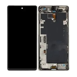 LCD Screen Display With Frame For Google Pixel 6 Black | ORIGINAL