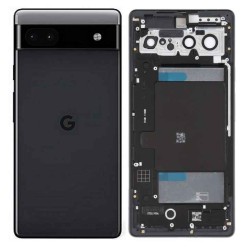 Google Pixel 6a Rear Housing Panel Battery Module - Charcoal