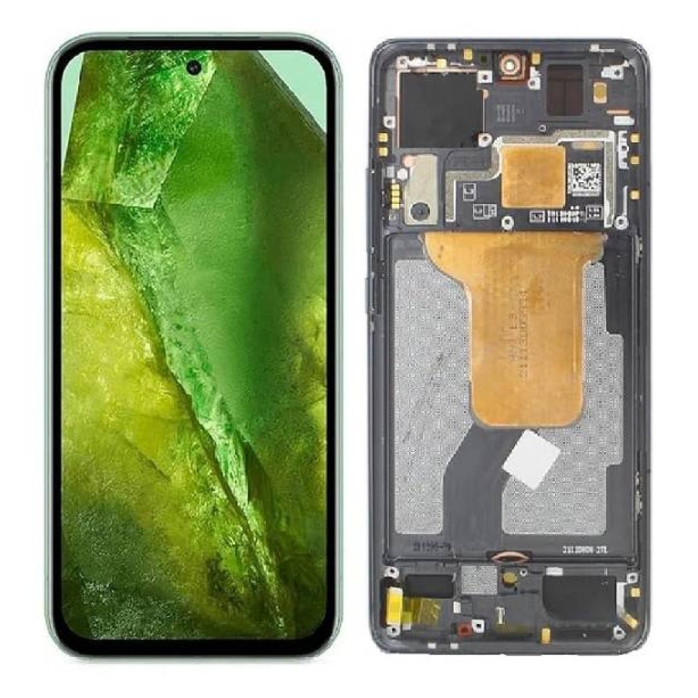 LCD Screen Display With Frame For Google Pixel 8a Black | ORIGINAL