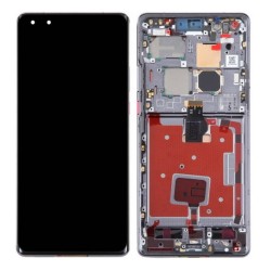 Huawei Mate 40 Pro Plus LCD Screen Display With Frame White - ORIGINAL