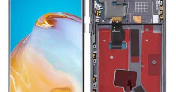 Huawei P40 Pro LCD Screen With Frame Black Module - Cellspare