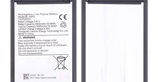 Battery Infinix Note/note 30 Infinix Note 30i Battery | ORIGINAL | Cellspare