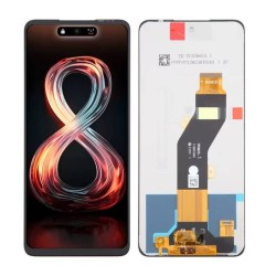 Infinix Smart 8 (India) ORIGINAL LCD Screen Display - Black Infinix Smart 8 (India) ORIGINAL LCD Screen Display - Black