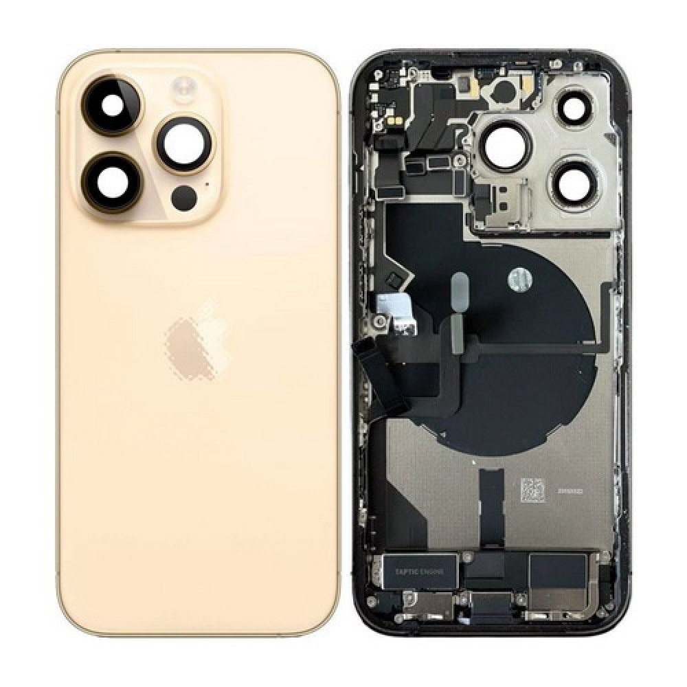 Full Housing Body Panel For Apple iPhone 14 Pro Max Gold | ORIGINAL