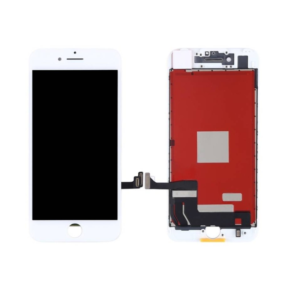 DISPLAY IPHONE 8 BIANCO LCD TOUCH SCREEN QUALITA' PARI ALL' ORIGINALE GLS TOP