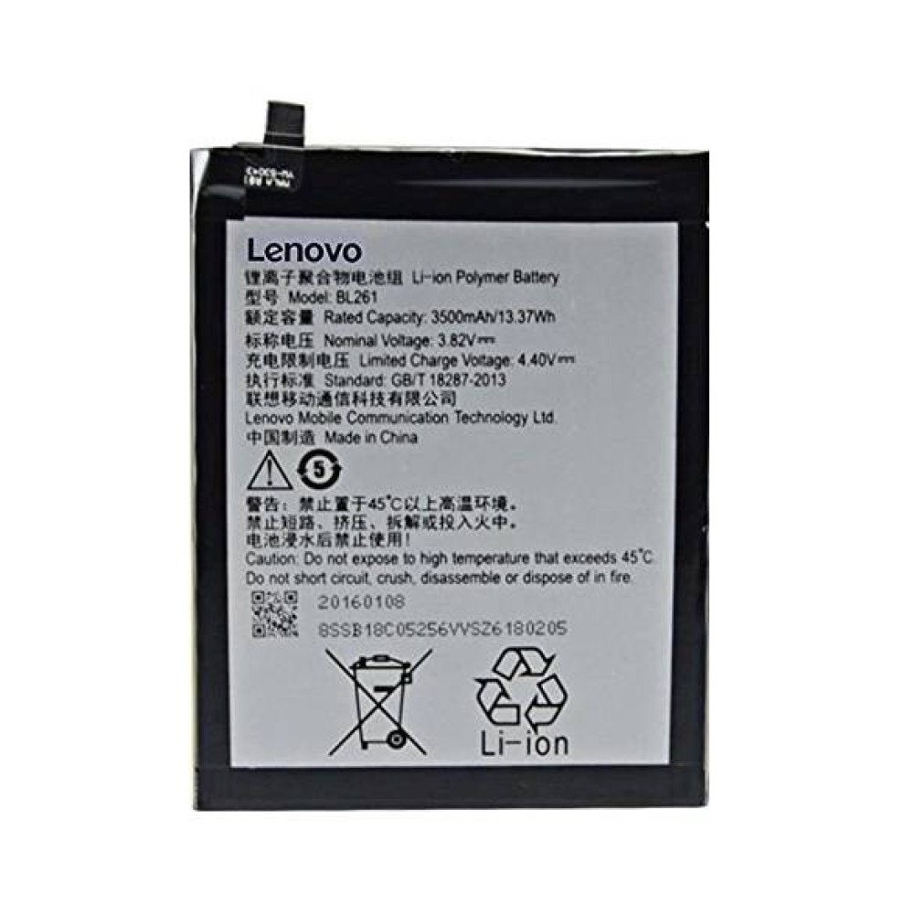 Lenovo K5 Note Battery ORIGINAL Cellspare