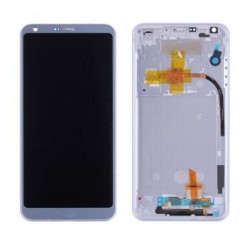 LG G6 LCD Screen With Frame Module - Platinum