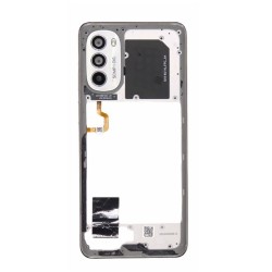 Motorola Moto G82 Middle Frame Housing Panel Module - White