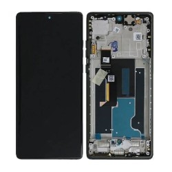 Motorola Edge 50 LCD Screen With Frame - Black