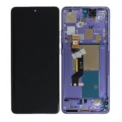 LCD Screen Display With Frame For Motorola Edge 50 Pro Lavender | ORIGINAL