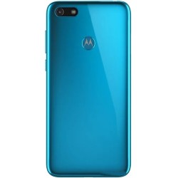 Motorola Moto E6 Plus Rear Housing Panel Module - Turquoise Blue
