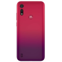 Motorola Moto E6s Rear Housing Panel Module - Sunrise Red
