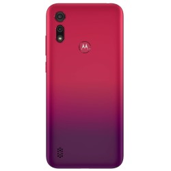 Motorola Moto E6s Rear Housing Panel Module - Sunrise Red