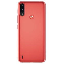 Motorola Moto E7 Power Rear Housing Panel Module - Coral Red