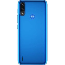 Motorola Moto E7 Power Rear Housing Panel Module - Tahiti Blue