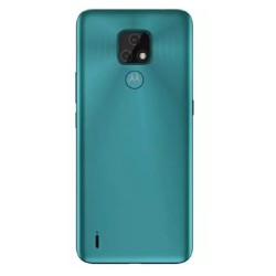 Motorola Moto E7 Rear Housing Panel Module - Aqua Blue