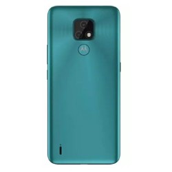 Motorola Moto E7 Rear Housing Panel Module - Aqua Blue