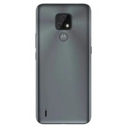 Motorola Moto E7 Rear Housing Panel Module - Mineral Gray