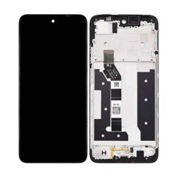 LCD Screen Display With Frame For Motorola Moto G35 5G Black | ORIGINAL