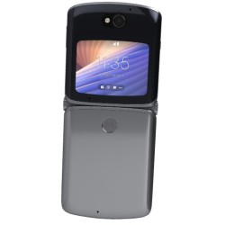 Motorola Razr 5G Rear Housing Panel Battery Door - Silver