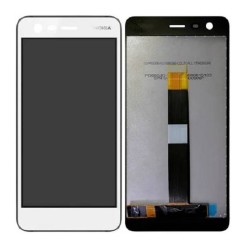 Nokia 2 LCD Screen Module White - High Quality