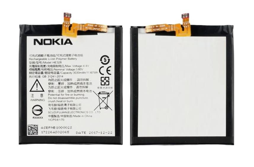 Batterie Neuve Originale PREMIUM Pour Nokia 8.1 (X7) - Emballage D'origine