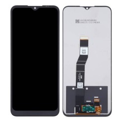 Nokia C300 LCD Screen Module Black - High Quality