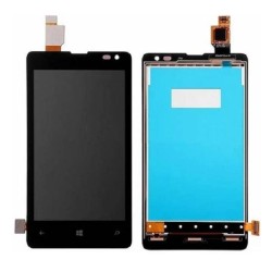 Nokia Lumia 435 LCD Screen Module Black - High Quality