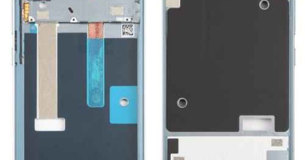 Nokia X30 LCD Screen Frame Housing Panel Module - Black