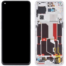 OnePlus 10 Pro LCD Screen With Frame Module - Panda White
