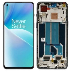 OnePlus Nord 2T 5G LCD Screen With Frame Module - Gray