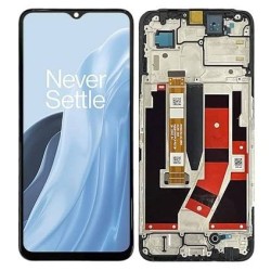 OnePlus Nord N300 ORIGINAL LCD Screen Display With Frame - Black