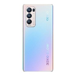 Rear Housing Back Cover For Oppo Reno 5 Pro Plus 5G Silver | High Quality