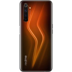 Realme 6 Pro Rear Housing Panel Battery Door Module - Lightning Orange