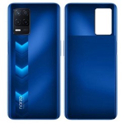 Realme Narzo 30 Rear Housing Panel Battery Door - Racing Blue